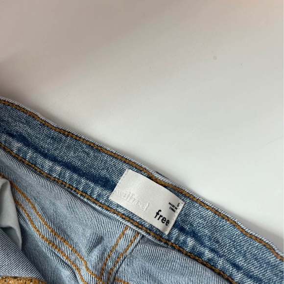 Aritzia Wilfred Denim Mini Skirt - Picture 3 of 3